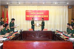 Điều động 96 học viên tốt nghiệp Trường Sĩ quan Lục quân 1 về đơn vị công tác